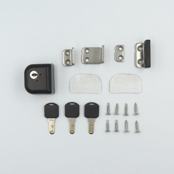 快適防犯　どあロックガード・ディンプルキー式　外開き・内開き兼用　ネジ止めタイプ