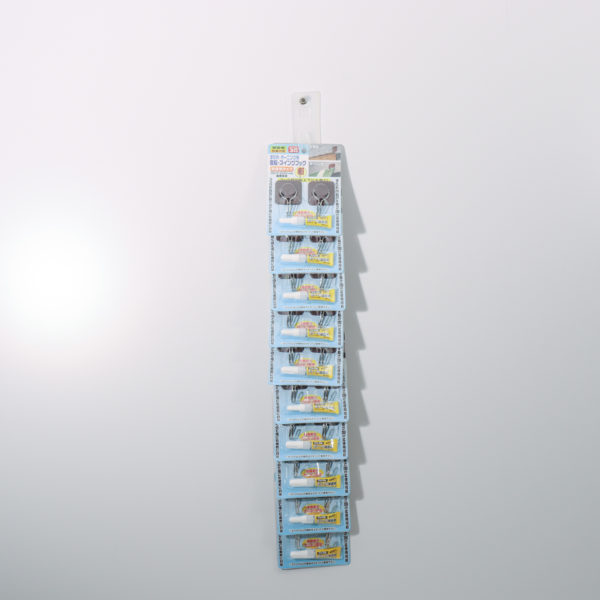 すだれ･オーニング用 回転スイングフック 接着剤タイプ